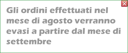 Chiusura per ferie